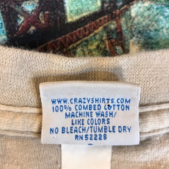 San Francisco Kona Coffee Dyed Crazy Shirt - Picture 7 of 7